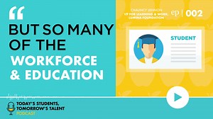 95K views · 24 reactions | As the business world is getting increasingly complex, the workforce needed is changing with it. Find out how education leaders are preparing students for the jobs of today and tomorrow on Today’s Students, Tomorrow’s Talent. Listen now! #podcast | Lumina Foundation | Facebook