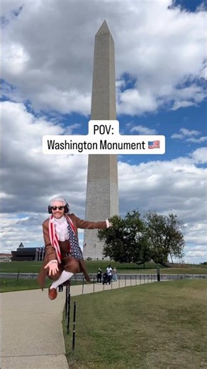 POV: Washington Monument 🇺🇸 #NelsonEverywhere