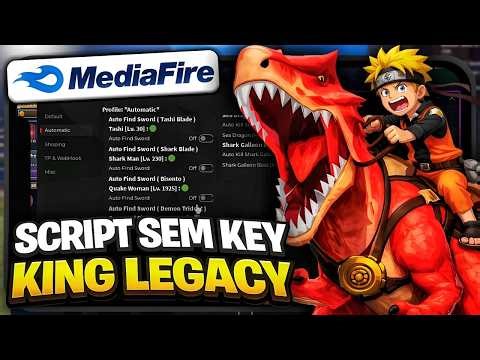 💢 SCRIPT King Legacy UPD 10 AUTO FARM DUNGEON LINK DIRETO + DELTA ATUALIZADO! CELULAR MOBILE/PC 2026