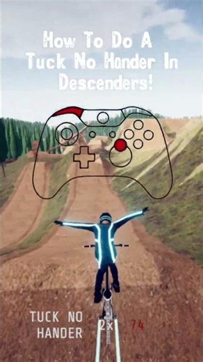 How To Do A Tuck No Hander In Descenders! #descenders