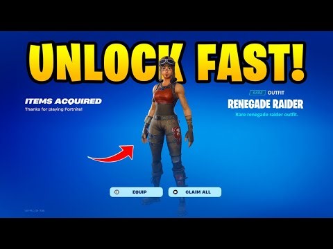 *FAST* How To Unlock RENEGADE RAIDER in Fortnite! (Chapter 7)