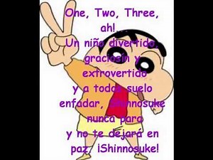 Shin Chan cancion con letra