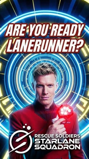 "Are You Ready Lanerunner?" Starlane Squadron henshin standby loop #tokusatsu