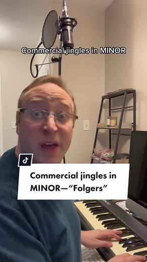 Commercial jingles in MINOR 🥲 #folgers #themtea #commercialjingles @Folgers Coffee