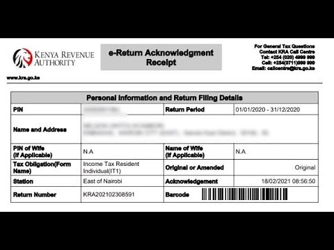 How To File KRA Nil Returns for student's [2021]