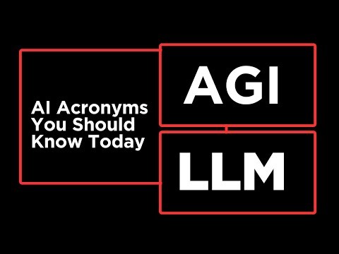 10 Artificial Intelligence Acronyms You Should Know