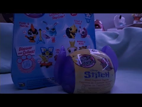 Lps series 5 and Stitch (ASMR Unboxing)