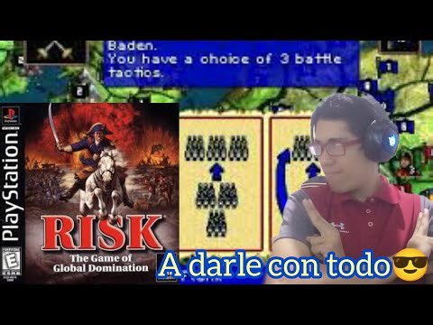 Jugando Risk Playstation #playstation #ps1 #risk #game #retro #game