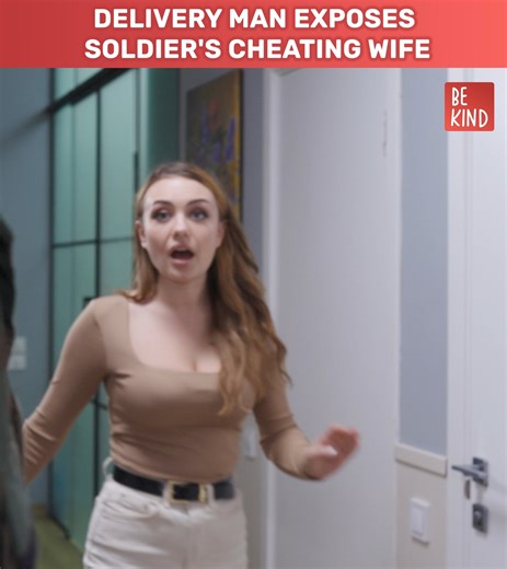 Delivery man exposes soldier's cheating wife | DramatizeMe