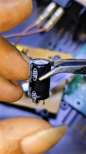 Andi Distorsing on Instagram: "Power Supply Repair: Replacing Electrolytic Capacitors on Satellite Receivers!!! #SatelliteReceiver #CapacitorReplacement #PowerSupplyFix"