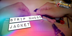 How to Strip Wire Jacket from NMD90 (Residential Wire)
