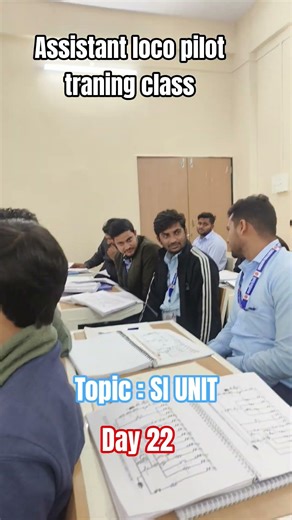 assistant loco pilot traning class topic si unit class relay usess day 22 #worldtelecommunication