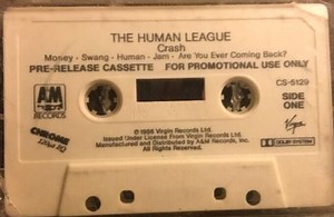 The Human League – Crash (1986, Cassette)