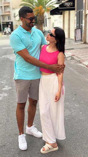 Anouar and Vanessa on Instagram: "Cheb Anouar 😂🫶🇲🇦💍🇲🇽 #mixedmarriage #anouarandvanessa #chebhasni"