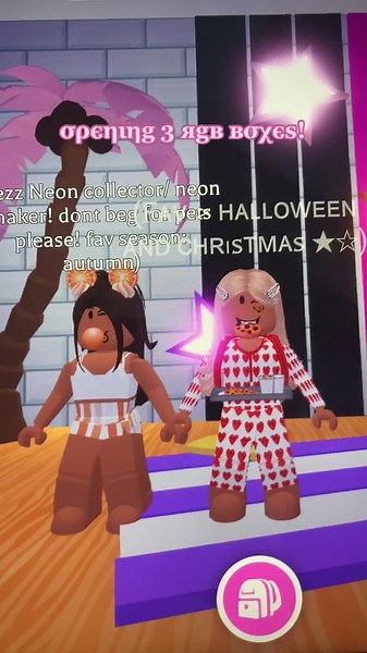 with @xx..j3zz..xx // opening the 3 rbg boxes! #rbgbox #adoptme #dptm5 #roblox #preppy