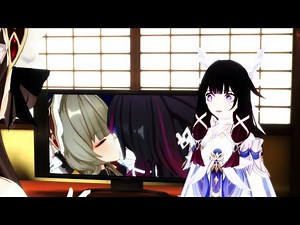 Caught in 4K Sandrone x Columbina - Genshin Impact Animation