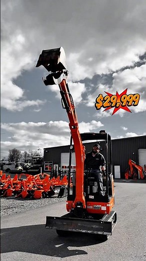 Small machine, BIG digging power — check out the 2023 Kubota KX018-4R1!