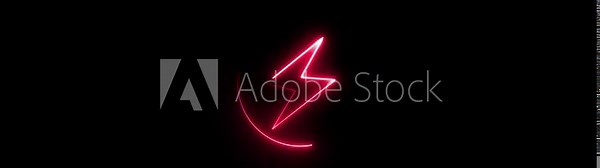 Neon glowing battery charging icon animation. Neon glowing battery charging icon animation with neon circle. Neon battery icon concept. Neon Battery charging power symbol, lightning bolt sign.4k video