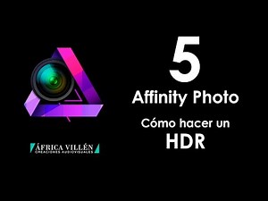 Tutorial Affinity Photo - Cómo hacer un HDR