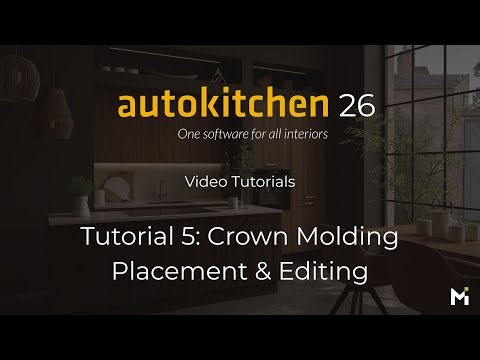 [EN] [AK26] Tutorial 5: Crown Molding Placement and Editing