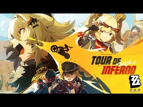 Tour de Inferno Webpage Theme | Zenless Zone Zero 1.2