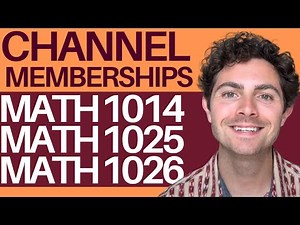 Channel Memberships - VT Math Tutor