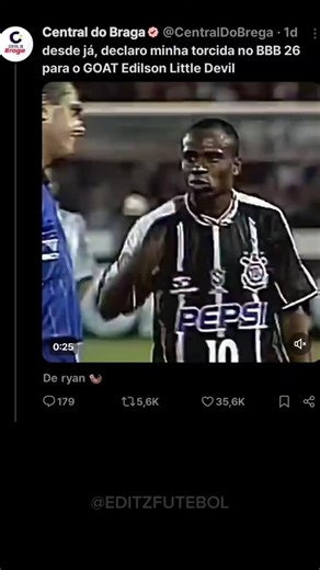 EDITZFUTEBOL | EDÍLSON TEM TUDO PRA SER UM DOS MAIORES JOGADORES DA HISTÓRIA KKKKKKKKKKKKKKKKKKKKKKKKKKKKKKKKKKKKKKKKKKKKKKKKK | Instagram