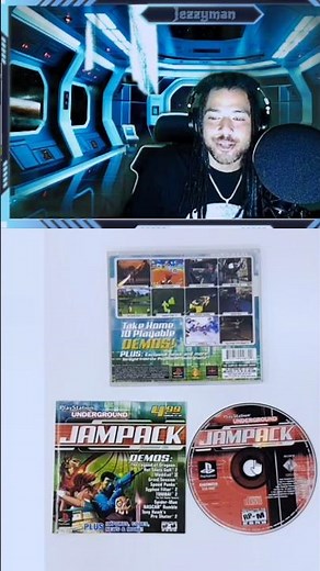 Anyone remember Jampack demo discs from the 90's? #gaming #playstation #underground #videogames