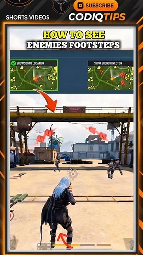 HOW TO SEE ENEMY FOOTSTEPS IN COD MOBILE? BEST SOUND SETTINGS FOR WINNING! #codm