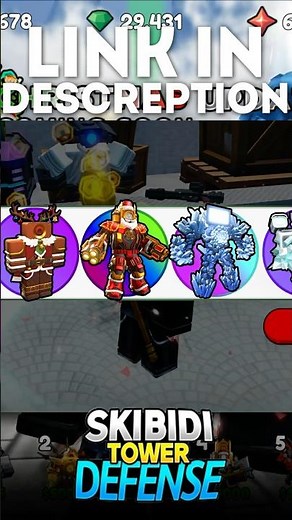 UPDATE! SKIBIDI TOWER DEFENSE New Christmas Upd All New Units
