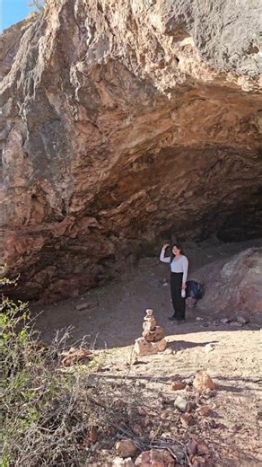 4K 60FPS Cueva de las pinturas rupestres en hacienda Los Remedios, Zona del Silencio #androxtv