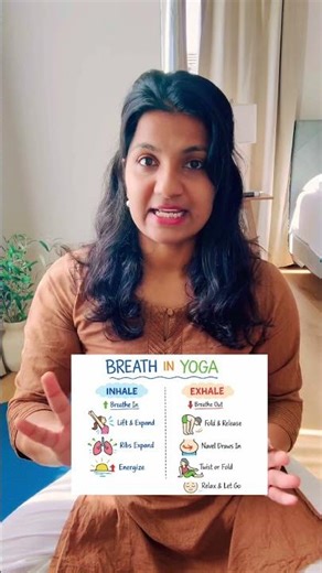 How to Breathe During Yoga | Simple Breath Cues for Beginners #breathing #yoga #breathwork #yoga