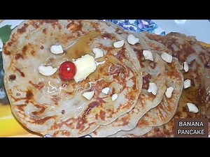 BANANA PANCAKES | Easy Fluffy Homemade Banana Pancakes Recipe | The Yummiest Banana Pancakes Ever