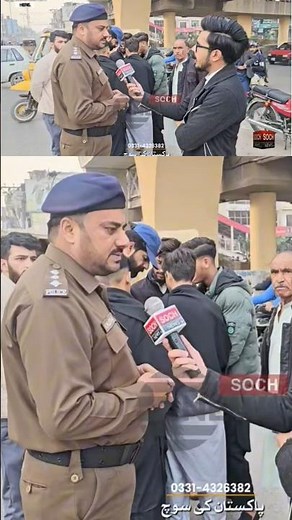 Helmet Police ky dr sy pehna ha ya apni safety ky leyy? || Exclusive Program With DSP #sochnews