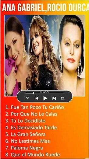 Ana Gabriel,Rocio Durcal y Jenni Rivera EXITOS Sus Mejores Rancheras 35 Exitos Inolvidable #shorts