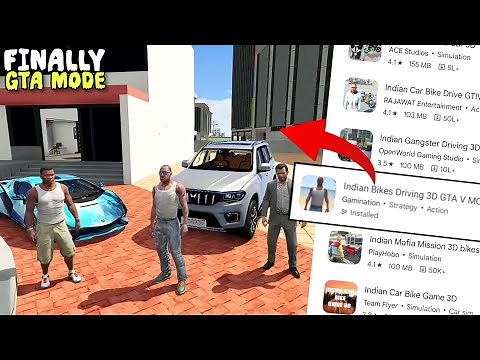 Finally🤩 GTA V Mod in Indian Bike Driving 3D || Indian Bike Driving 3D GTA 5 Mod apk download