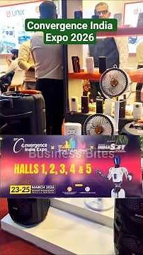 Convergence India Expo 2026 Bharat Mandapam, Pragati Maidan, Delhi | India's Biggest Tech Expo
