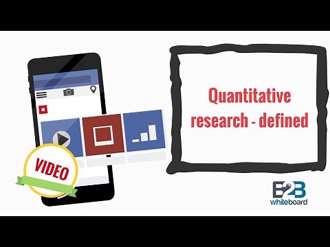 Quantitative research - defined