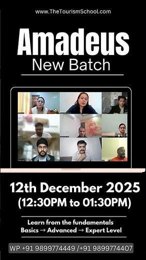 ✈️ Amadeus GDS I NDC I Airline Ticketing | Learn Fundamentals | Reissue | Refund | EMD #iata#amadeus