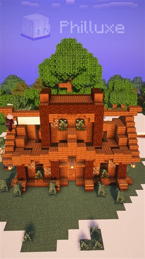 Snowy House in Minecraft ❄️🏚️ #minecraft #shorts