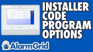Programming Options Accessible Via Installer Code on the Lyric Alarm