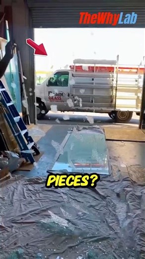 Why Does Glass Shatter Into Tiny Pieces? 🤯