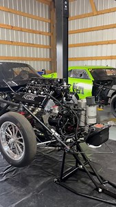 Got Codeine Idling better and ready for our first test session! Been a few years since we have had a nitrous car in the camp! #SheSoundsCrispy #ThrottleResponse | Justin Swanstrom