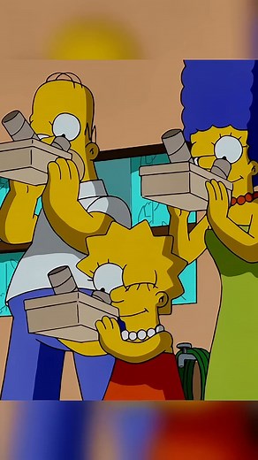 Marge went blind🫣 #shorts | Springfield Shenanigans