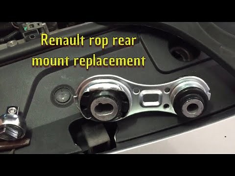Renault rear top engine mount
