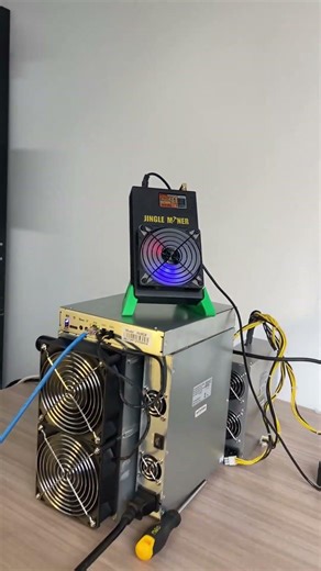 Engineers unveiling the NEXT Solo Miner. .