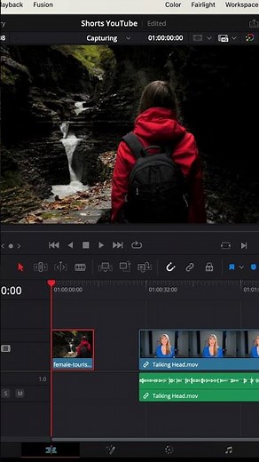Stacked Timelines DaVinci Resolve