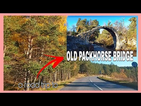 A Road Trip to OLD PACKHORSE BRIDGE in Carrbridge