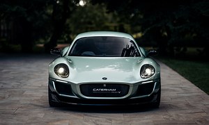 Caterham Project V: The 272 electric CV for only 1.190 kilos...