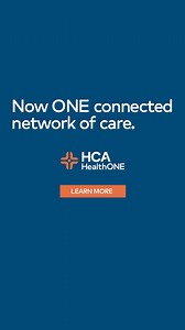 The one who supports you, listens and cheers you on. We’re ONE team of connected care to help create a healthier tomorrow for us all. | HCA HealthONE